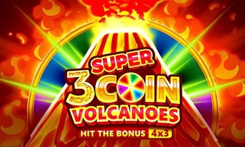 3 Super Coin Volcanoes: Hit the Bonus