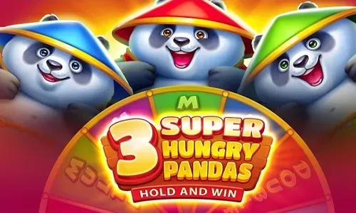 3 Super Hungry Pandas: Hold and Win