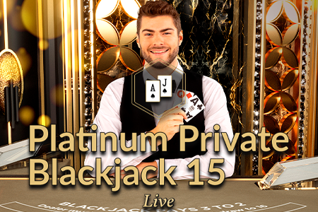 Platinum Private Blackjack 15