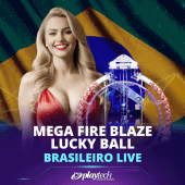 Mega Fire Blaze Lucky Ball Brasileiro