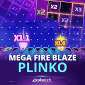 Mega Fire Blaze: Plinko
